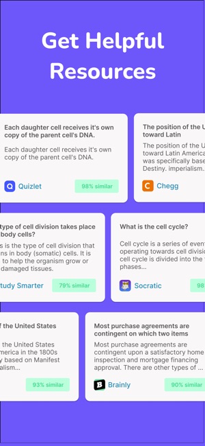 Screenshot of Quizard AI: Homework Helper