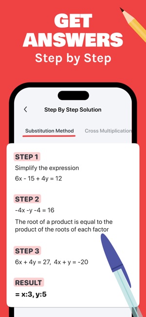 Screenshot of Math AI: Problem Solver Helper