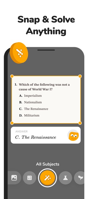 Screenshot of Studdy: AI Tutor Homework App