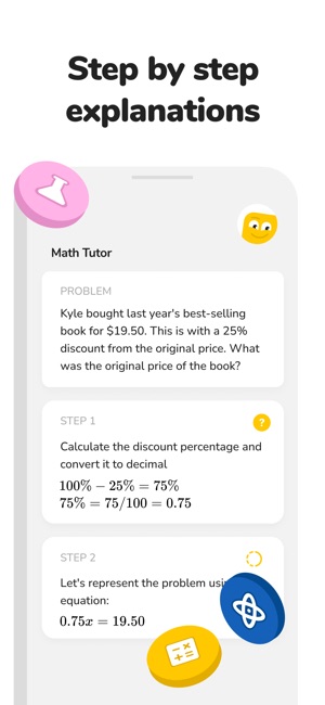 Screenshot of Studdy: AI Tutor Homework App
