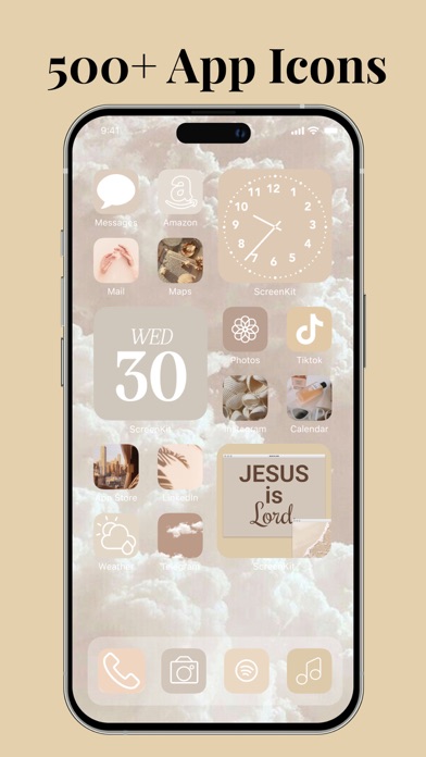 Screenshot of ScreenKit - App Icons & Widget