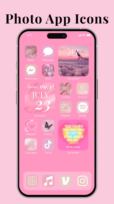 Screenshot of ScreenKit - App Icons & Widget