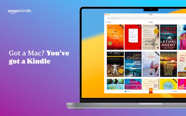 Screenshot of Kindle