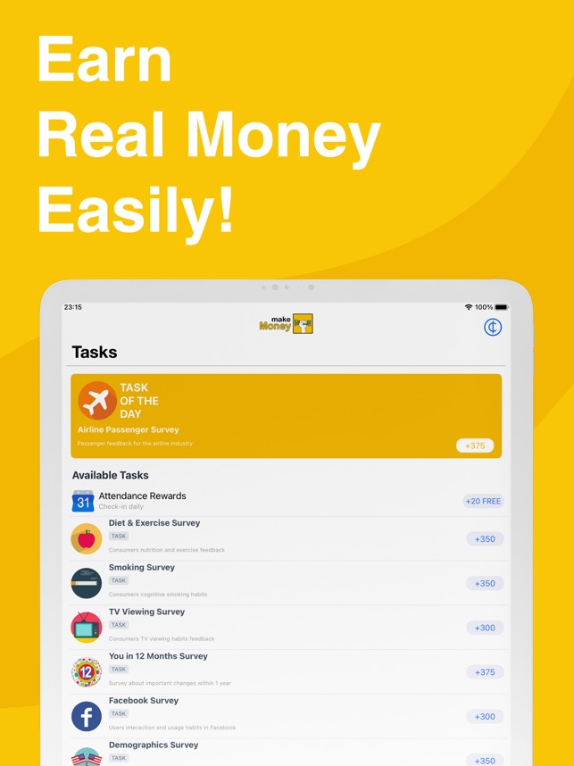 Screenshot of Make Money - Earn Easy Cash