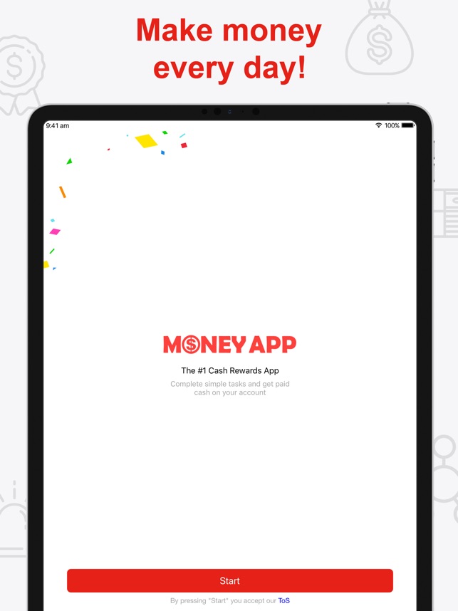 Screenshot of Money App – Cash & Rewards App