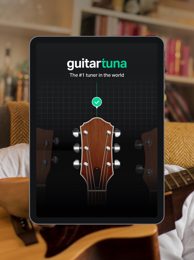 Screenshot of GuitarTuna: Tune & Play Guitar