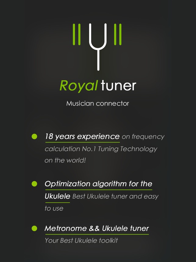 Screenshot of Tunefor Ukulele tuner & chords