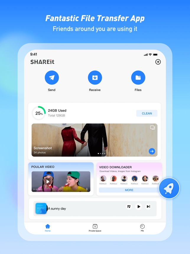 Screenshot of SHAREit: Transfer, Share Files