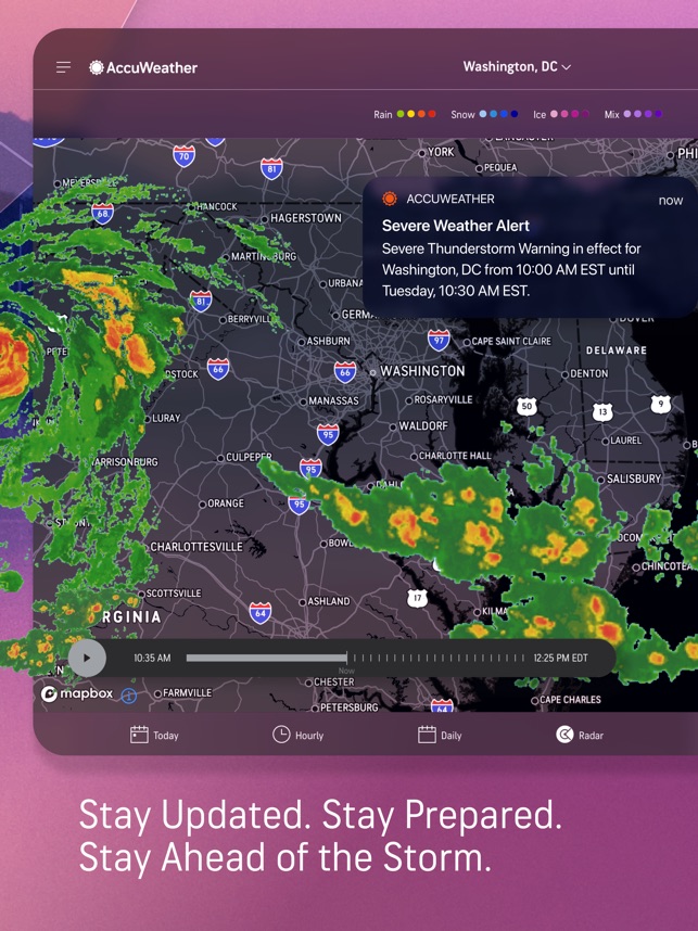 Screenshot of AccuWeather: Weather Forecast