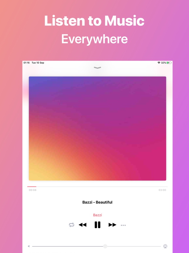 Screenshot of Melodista Music Offline Player