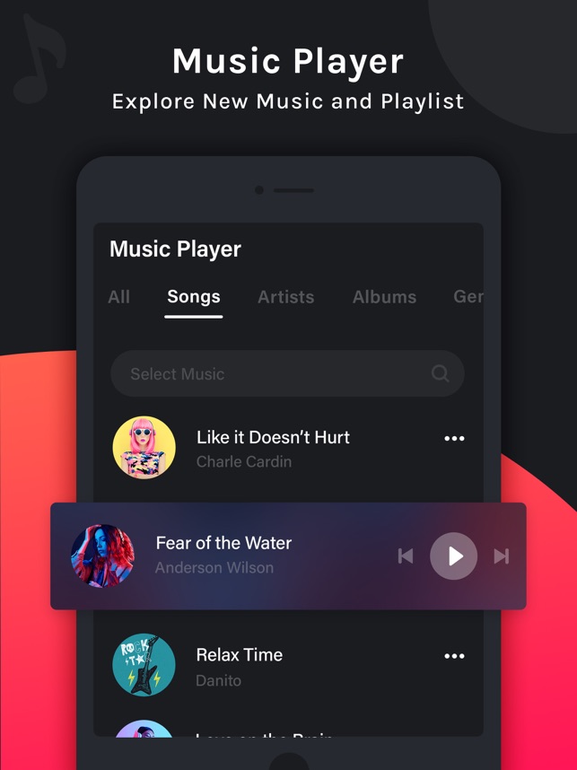 Screenshot of PLAYit - Music video palyer