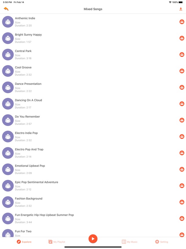 Screenshot of Music Downloader - MP3 Music