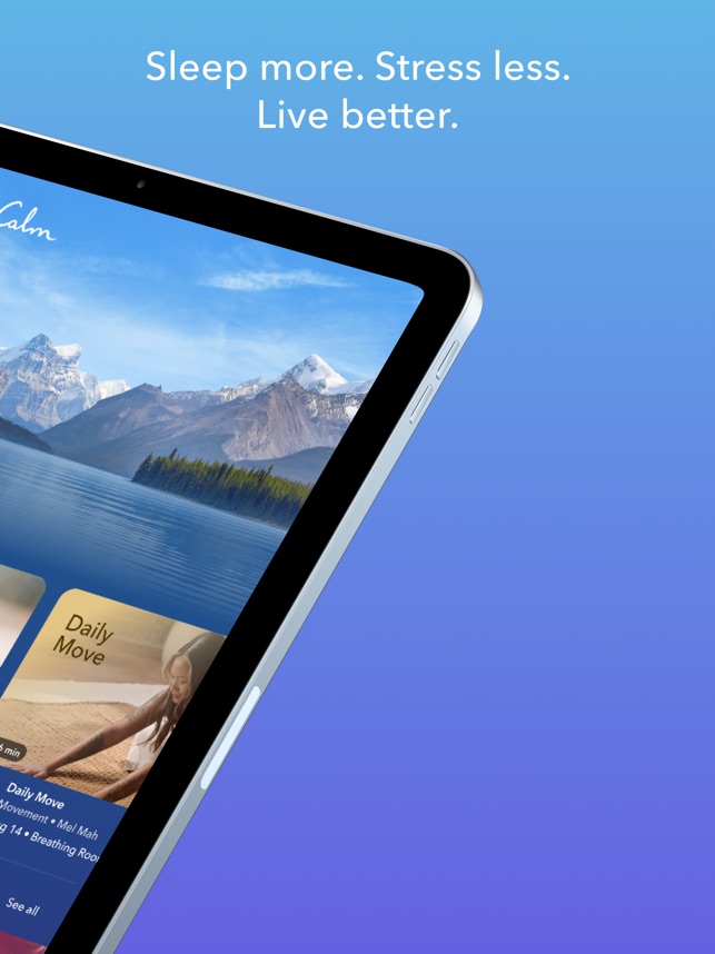 Screenshot of Calm