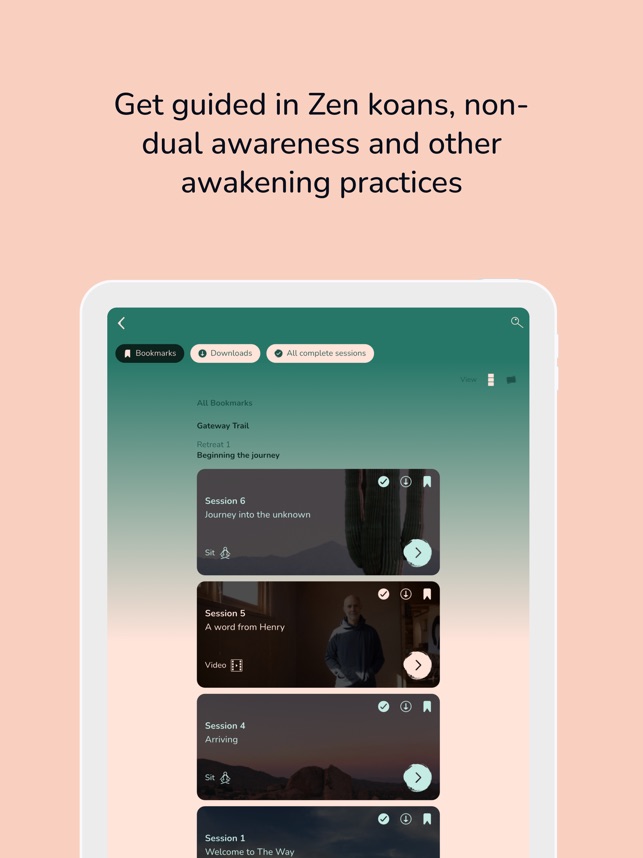 Screenshot of The Way: Meditation Path