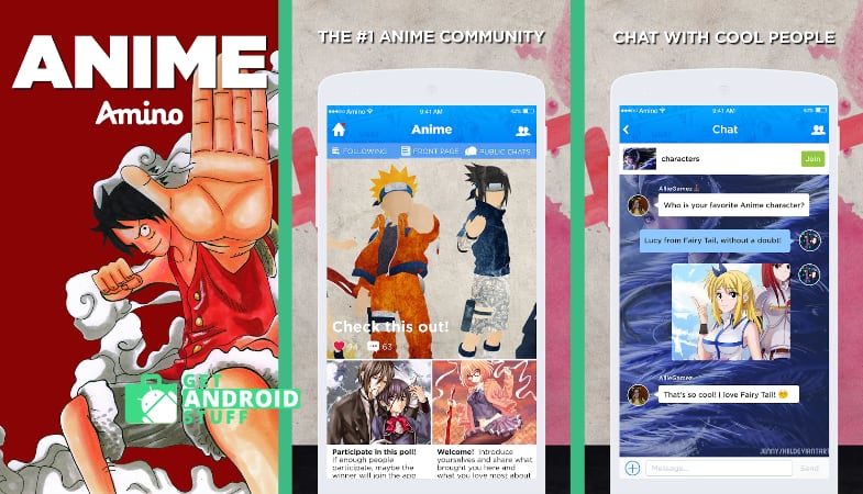 Anime & Manga Amino social network app