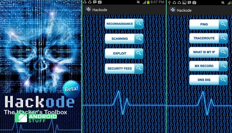 Hackcode app for ethical hackers