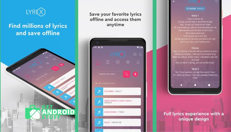 Lyrix - Find Song Lyrics and Save Offline