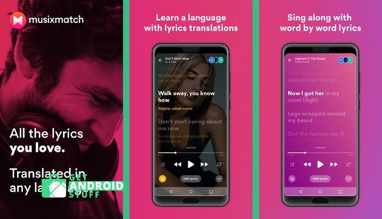 Musixmatch app - Lyrics for your music