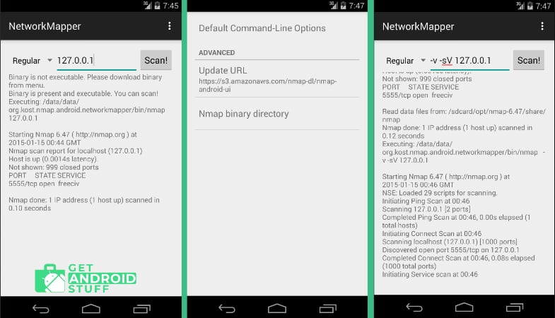 Network Mapper app