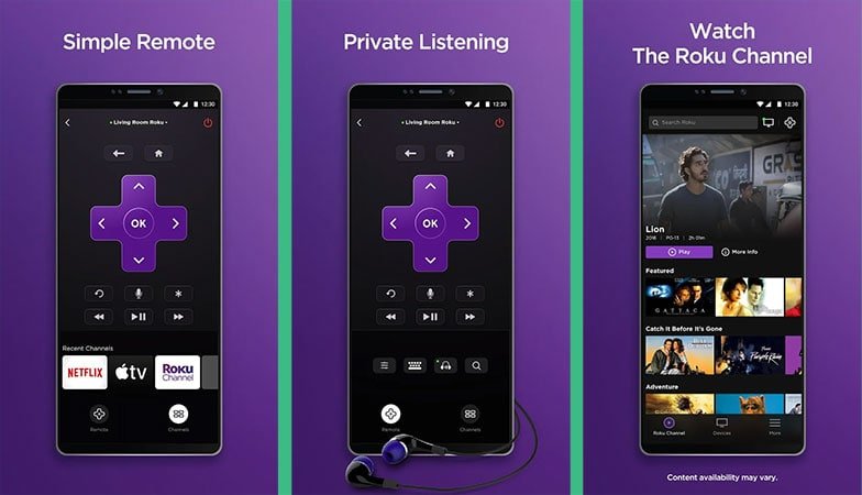 Roku remote app