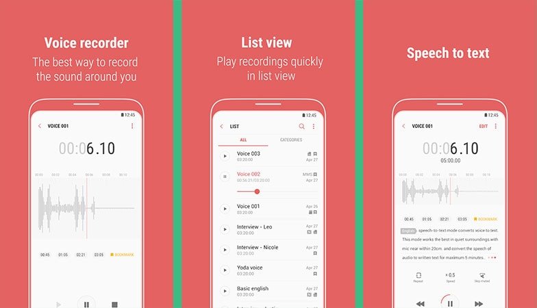 Samsung Voice Recorder