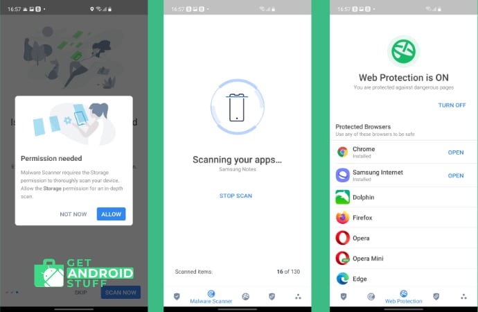 Screenshot of   Bitdefender Mobile Security & Antivirus app