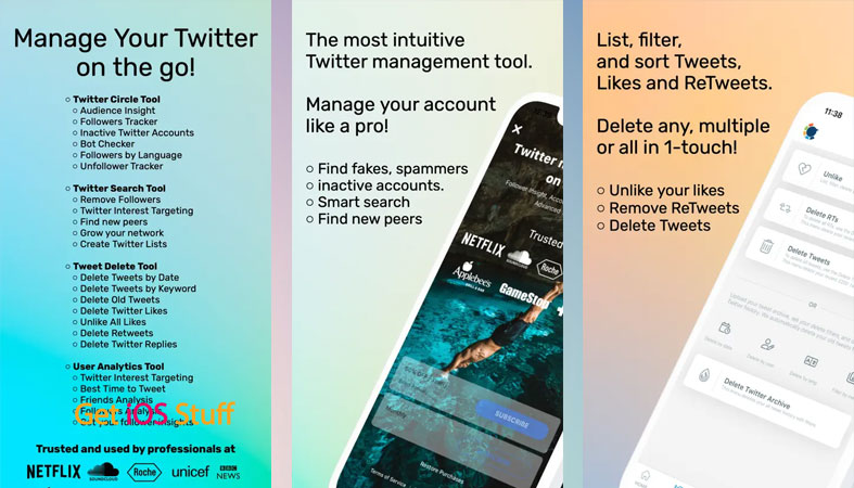 Screenshots of Circleboom - Follower Tracker app
