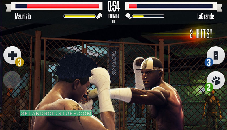 Screenshots of Real Boxing game on iPad