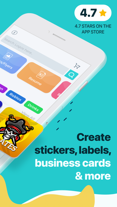 Screenshot of AI Logo Generator & Design