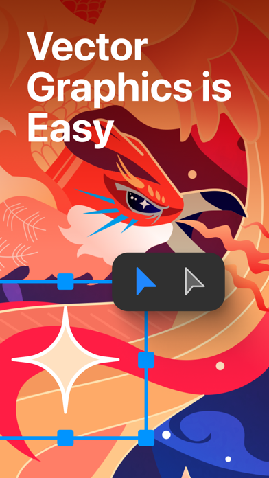 Screenshot of Amadine: Vector Design and Art